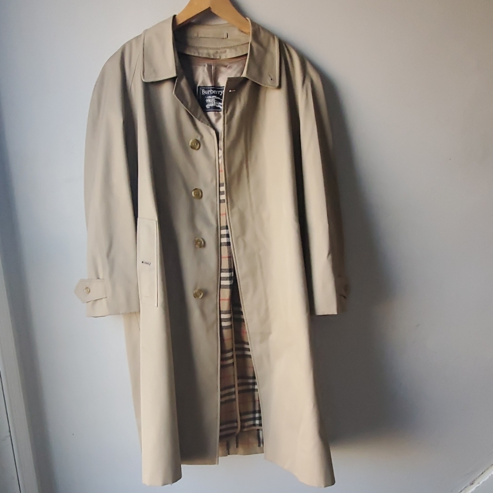 Vintage Burberry Men's Trench